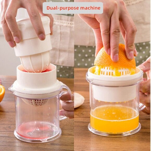 Manual Juicer Hand Press Fruit Squeezer with Bow - Picture 3 of 7
